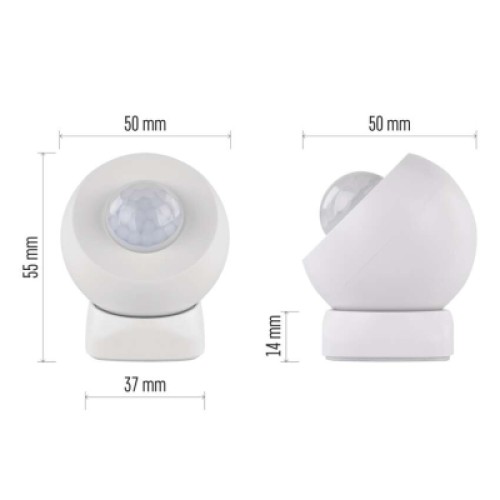 Датчик движения EMOS ZigBee GoSmart PIR, IP20 (H5024) Датчик движения EMOS ZigBee GoSmart PIR, IP20 (H5024)