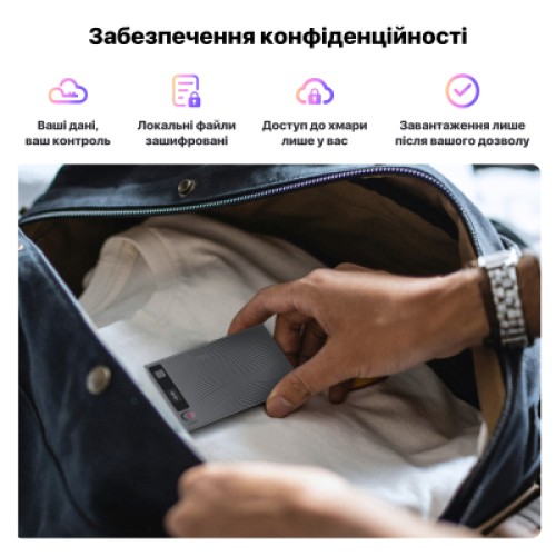 Цифровой диктофон Mobvoi TicNote with IA Shadow 64GB Black (NE-79) Цифровой диктофон Mobvoi TicNote with IA Shadow 64GB Black (NE-79)