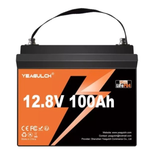 Батарея LiFePo4 YEAGULCH 12.8V 100Ah Mini Max (YEAGULCH-12,8V/100Ah Max) Батарея LiFePo4 YEAGULCH 12.8V 100Ah Mini Max (YEAGULCH-12,8V/100Ah Max)