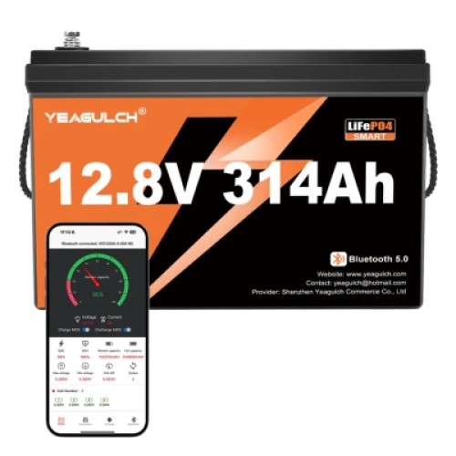 Батарея LiFePo4 YEAGULCH 12.8V 314Ah (YEAGULCH-12,8V/314Ah) Батарея LiFePo4 YEAGULCH 12.8V 314Ah (YEAGULCH-12,8V/314Ah)