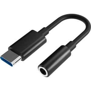 Переходник USB-C M to 3.5mm F 0.1m black Defender (63011)