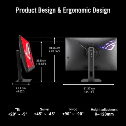 Монитор ASUS ROG Strix 5K XG27JCG (90LM0CE0-B01371) Монитор ASUS ROG Strix 5K XG27JCG (90LM0CE0-B01371)