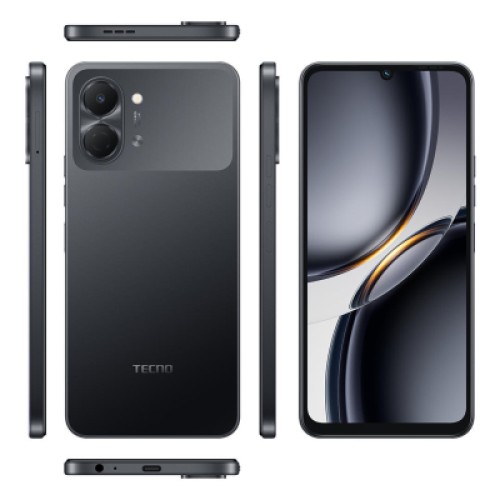 Мобильный телефон Tecno Spark Go 3 4/64Gb Ink Black (4894947105265) Мобильный телефон Tecno Spark Go 3 4/64Gb Ink Black (4894947105265)