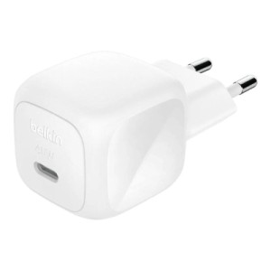 Зарядний пристрій Belkin USB-C PD45W PPS white (WCA013KQWH)