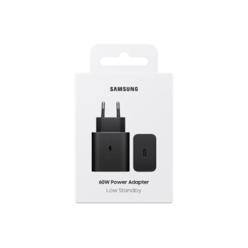 Зарядное устройство Samsung USB-C PD60W PPS black (EP-T6010NBEGWW)