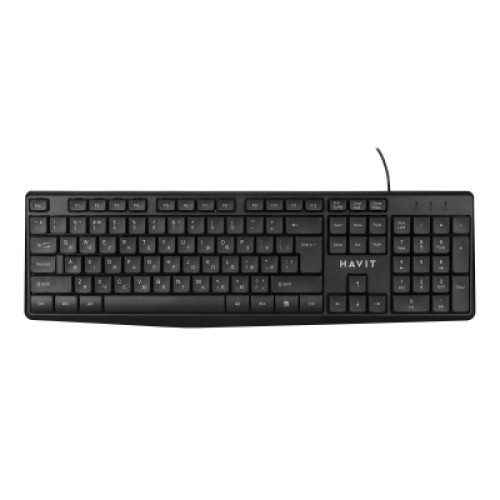 Клавиатура Havit KB206 USB UA Black (HV-KB206-BK)