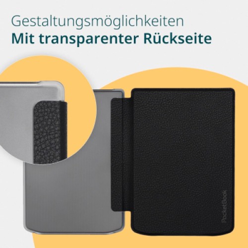 Чехол для электронной книги Pocketbook 619_629_634 Shell-TR Black (SH-TR-634-BK-WW) Чехол для электронной книги Pocketbook 619_629_634 Shell-TR Black (SH-TR-634-BK-WW)