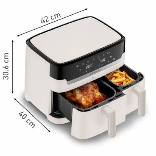 Мультипечь Tefal Dual Easy Fry Essential White (EY901AE0)