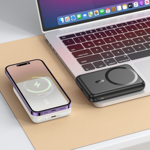 Батарея универсальная HOCO 10000mAh Grace PD/20W Magnetic Black (J141 / 714984)