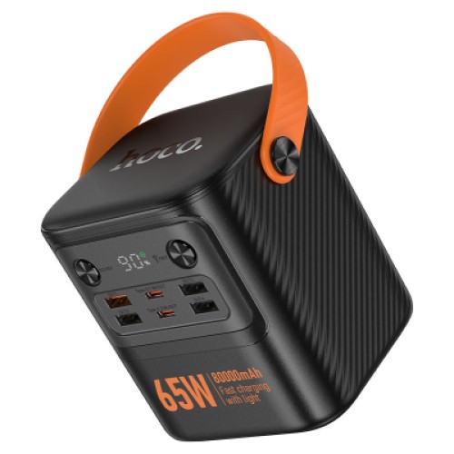 Батарея универсальная HOCO 80000mAh Pro Tough PD/65W Black (J152 / 714982)