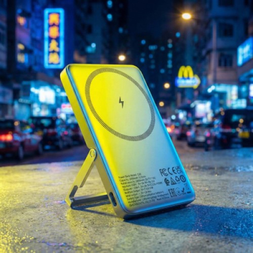 Батарея универсальная HOCO 5000mAh Sunlight PD/20W Magnetic Metal Grey (Q36 / 714986)