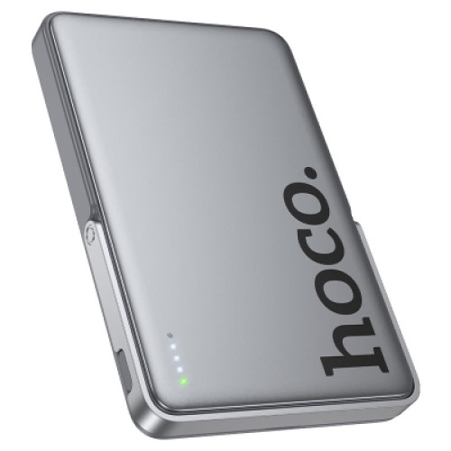 Батарея универсальная HOCO 5000mAh Sunlight PD/20W Magnetic Metal Grey (Q36 / 714986)