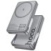 Батарея универсальная HOCO 10000mAh Sunlight PD/20W Magnetic with stand Metal Grey (Q36A / 714987)