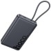 Батарея универсальная HOCO 10000 mAh Origen Dual PD/20W Magnetic with cable Type-C Metal Gray (Q44 / 714983)