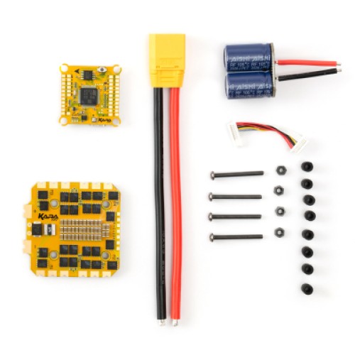 Полетный стек KaraFPV Golden F722 + 80A ESC 3-8S AM32 (F722 + 80A AM32) Полетный стек KaraFPV Golden F722 + 80A ESC 3-8S AM32 (F722 + 80A AM32)