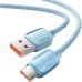 Дата кабель USB 2.0 AM to USB-C 1.0m 100W blue Essager (EXC7A-WL03-P)