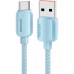 Дата кабель USB 2.0 AM to USB-C 1.0m 100W blue Essager (EXC7A-WL03-P)