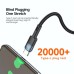 Дата кабель USB-C to USB-C 0.5m 100W black Essager (EXCTT1-XCB01)