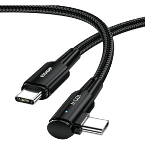 Дата кабель USB-C to USB-C 1.0m 100W black Essager (EXCTT1-CGWT01)