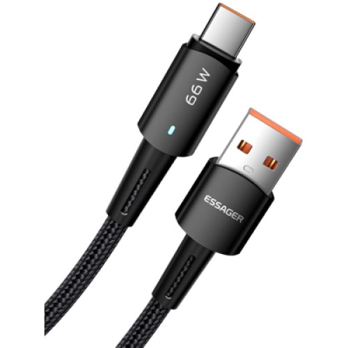 Дата кабель USB 2.0 AM to USB-C 0.5m 6A Essager (EXCT-CGB01) Дата кабель USB 2.0 AM to USB-C 0.5m 6A Essager (EXCT-CGB01)