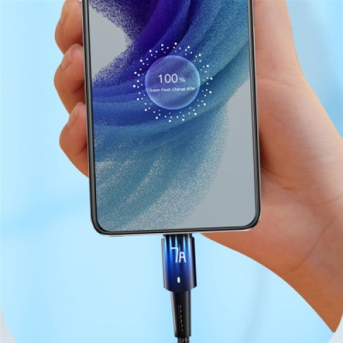 Дата кабель USB 2.0 AM to USB-C 0.5m 7A 100W black Essager (EXC7A-CGB01-P) Дата кабель USB 2.0 AM to USB-C 0.5m 7A 100W black Essager (EXC7A-CGB01-P)