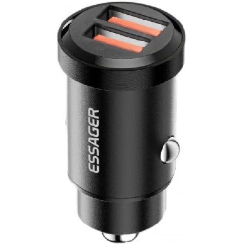 Зарядное устройство Essager 2xUSB 30W black (ECC2A-TL01)