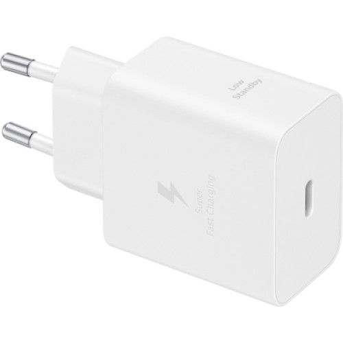 Зарядное устройство Samsung USB-C 45W + cable USB-C to USB-C white (EP-T4511XWEGEU)