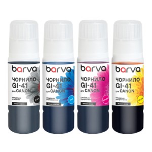 Чернила Barva Canon GI-41 SET 4x70 мл, OneKey, pigment (CGI41-070-MP)