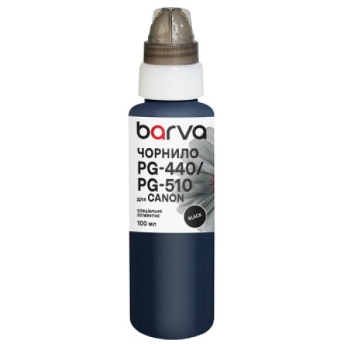 Чернила Barva Canon PGI-520/PG-440/PG-510 100 мл, special pigment, black (C520-297e)