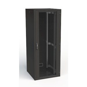 Шафа напольна Conteg 42U iSEVEN 19" 600x600, RAL9005 (RI7-42-60/60-H)