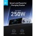 Зарядное устройство Anker 4xUSB-C PD250W + 2xUSB GaNPrime black (A2345341)