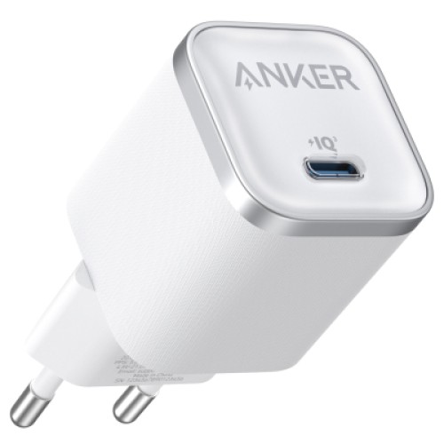 Зарядное устройство Anker USB-C 45W Nano Charger white (A2692L21)