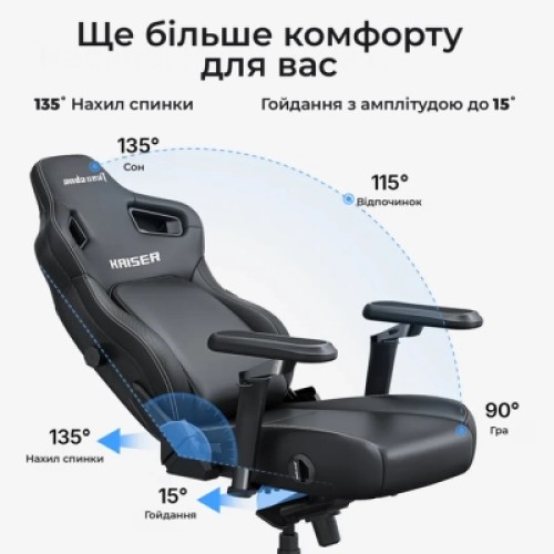 Кресло игровое Anda Seat Kaiser 4 V2 PVC Size XL Cyber Green (AD12YDDC-XLL-20-C-PV/C-03) Кресло игровое Anda Seat Kaiser 4 V2 PVC Size XL Cyber Green (AD12YDDC-XLL-20-C-PV/C-03)