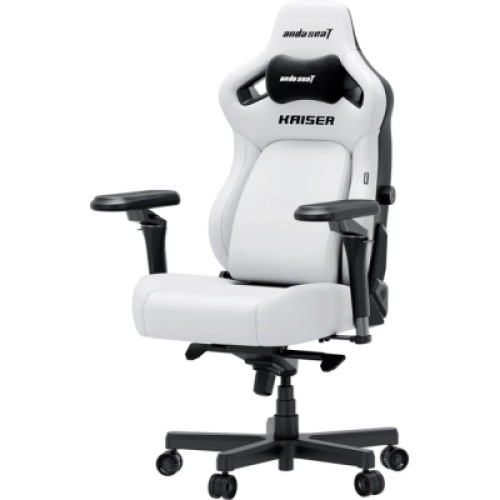 Кресло игровое Anda Seat Kaiser 4 V2 PVC Size XL White (AD12YDDC-XLL-20-W-PV/C-03)