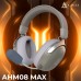 Наушники Ajazz AHM08 MAX 3-Mode Grey (AHM08-MAX-GW)