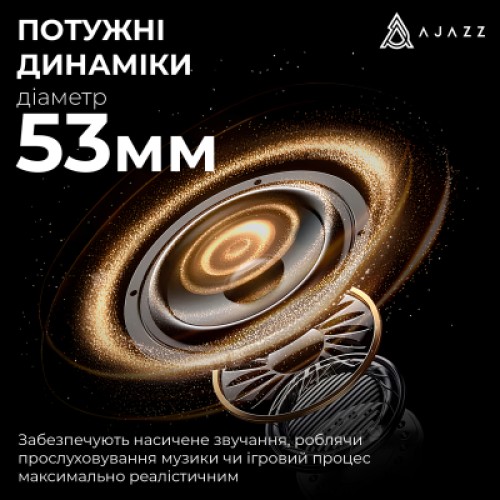 Наушники Ajazz AHM08 MAX 3-Mode Grey (AHM08-MAX-GW)