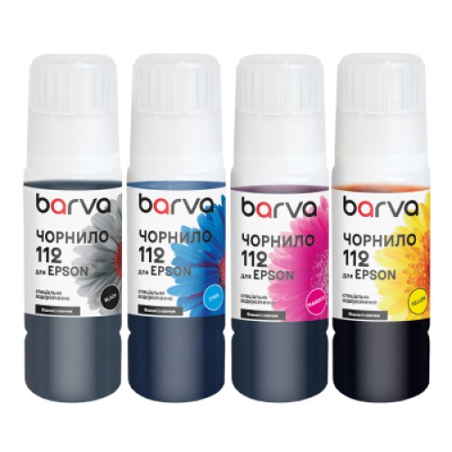 Чернила Barva Epson 112 4x70 мл, BK/C/M/Y special,OneKey (E112-070-2MP) Чернила Barva Epson 112 4x70 мл, BK/C/M/Y special,OneKey (E112-070-2MP)