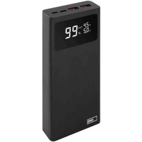 Батарея универсальная EMOS 20000mAh BETAQ 20, 22.5W, black (B0532B)