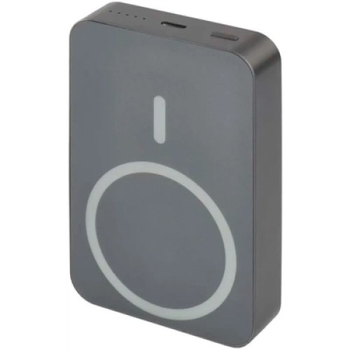 Батарея универсальная EMOS 10000mAh WI1046, 20W, Wireless, grey (B0551GY)