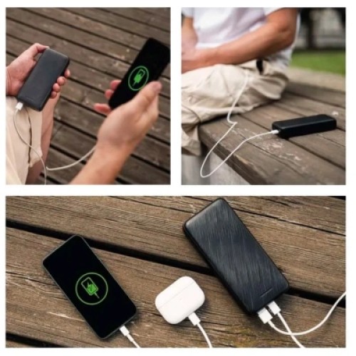 Батарея универсальная EMOS 20000mAh AlphaQ3, 22.5W, black (B0572B)