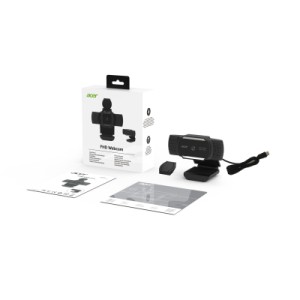 Веб-камера Acer FHD Webcam Black (HP.EXPBG.019)