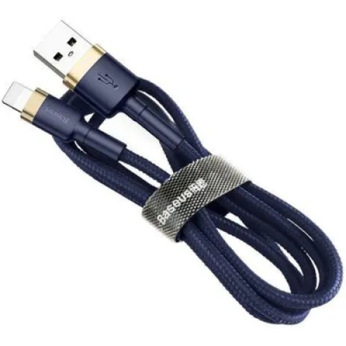 Дата кабель USB 2.0 AM to Lightning 2.0m 1.5A Cafule gold+blue Baseus (CALKLF-CV3) Дата кабель USB 2.0 AM to Lightning 2.0m 1.5A Cafule gold+blue Baseus (CALKLF-CV3)