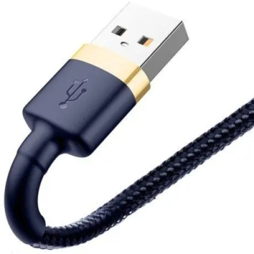 Дата кабель USB 2.0 AM to Lightning 2.0m 1.5A Cafule gold+blue Baseus (CALKLF-CV3) Дата кабель USB 2.0 AM to Lightning 2.0m 1.5A Cafule gold+blue Baseus (CALKLF-CV3)
