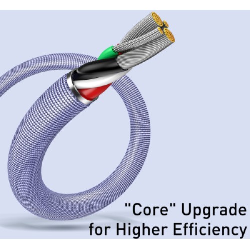 Дата кабель USB 2.0 AM to Lightning 1.2m 2.4A Crystal Shine Series purple Baseus (CAJY000005) Дата кабель USB 2.0 AM to Lightning 1.2m 2.4A Crystal Shine Series purple Baseus (CAJY000005)