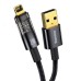 Дата кабель USB 2.0 AM to Lightning 1.0m 2.4A Explorer Series black Baseus (CATS000401)