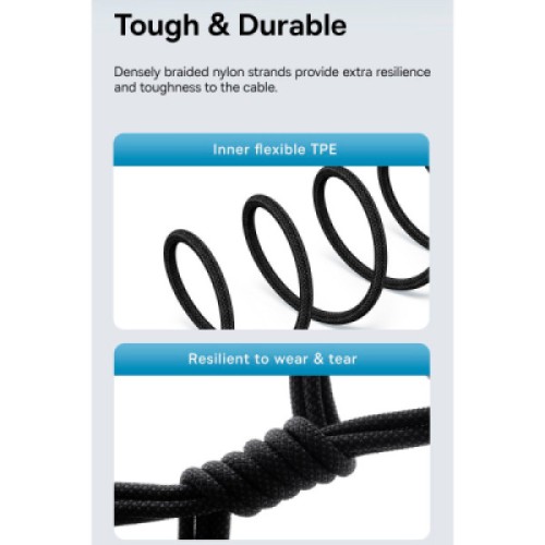 Дата кабель USB-C to Lightning 1.0m 20W Gem Fast-Charging blue Baseus (P10373001311-00) Дата кабель USB-C to Lightning 1.0m 20W Gem Fast-Charging blue Baseus (P10373001311-00)