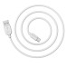 Дата кабель USB 2.0 AM to USB-C 3.0m 2.4A BX14 white BOROFONE (6957531090397)