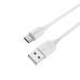 Дата кабель USB 2.0 AM to USB-C 3.0m 2.4A BX14 white BOROFONE (6957531090397)