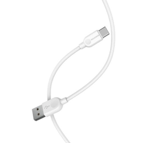 Дата кабель USB 2.0 AM to USB-C 3.0m 2.4A BX14 white BOROFONE (6957531090397)