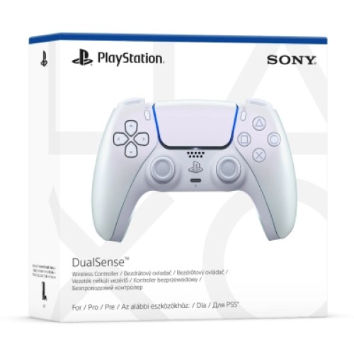 Геймпад Sony Playstation DualSense Bluetooth PS5 Chrome Pearl (1000050600)